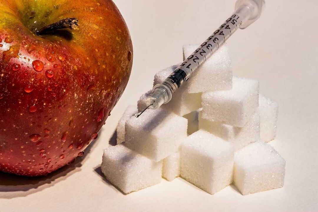 Diabetes mellitus intsulina ezaren atzean garatzen da eta glukosa odolean handitu da