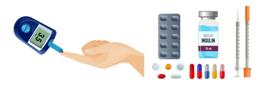 Gaixo diabetikoek odoleko azukre maila kontrolatu eta beharrezko botikak hartu behar dituzte